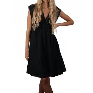 NEW MINT athens kaftan in black